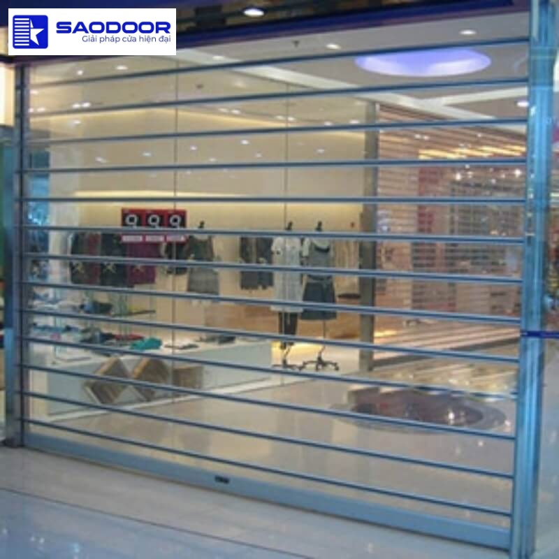 Cửa Cuốn Tấm Liền Công Nghệ Úc Titadoor PC-Titadoor Polycarbonate