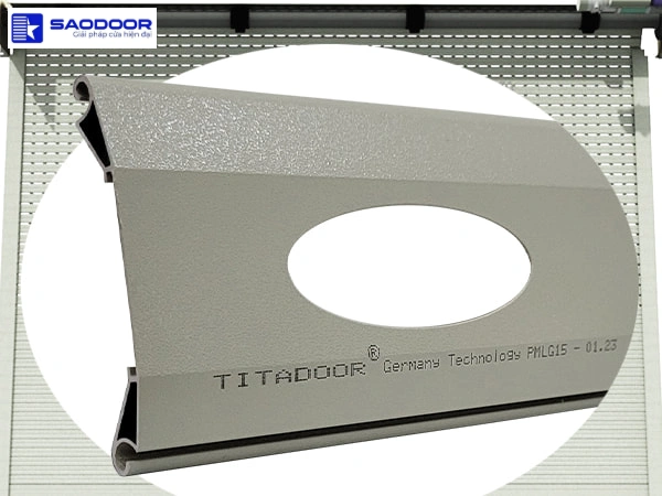 Cửa Cuốn Titadoor LG15 Hiện Đại An Toàn Bền Đẹp
