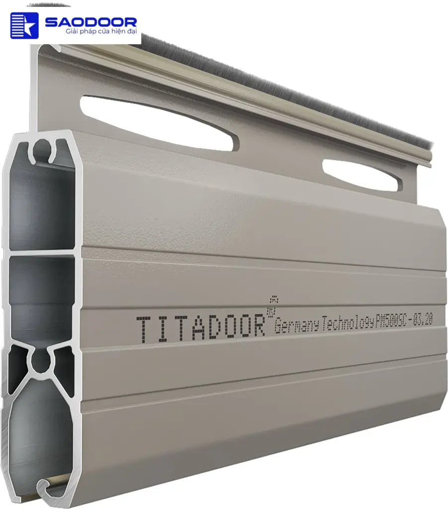 Cửa Cuốn Titadoor PM500SC Hiện Đại Bền Đẹp An Toàn