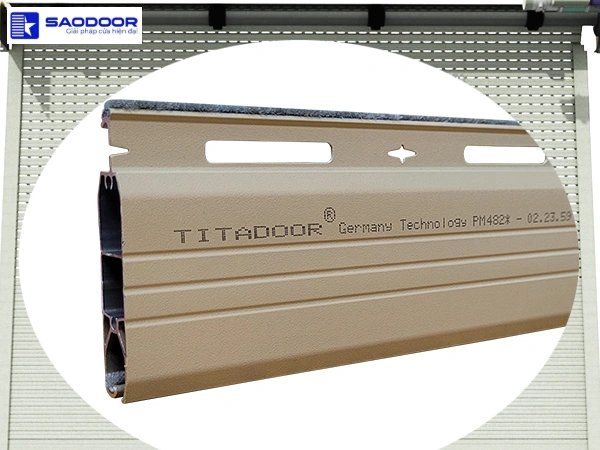 Cửa Cuốn Đức Titadoor PM2014 Hiện Đại Bền Đẹp An Toàn