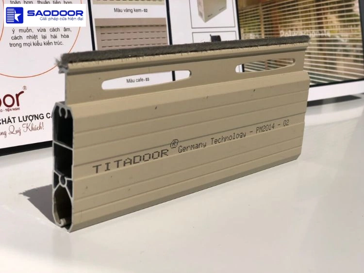 Cửa Cuốn Đức Titadoor PM2014 Hiện Đại Bền Đẹp An Toàn