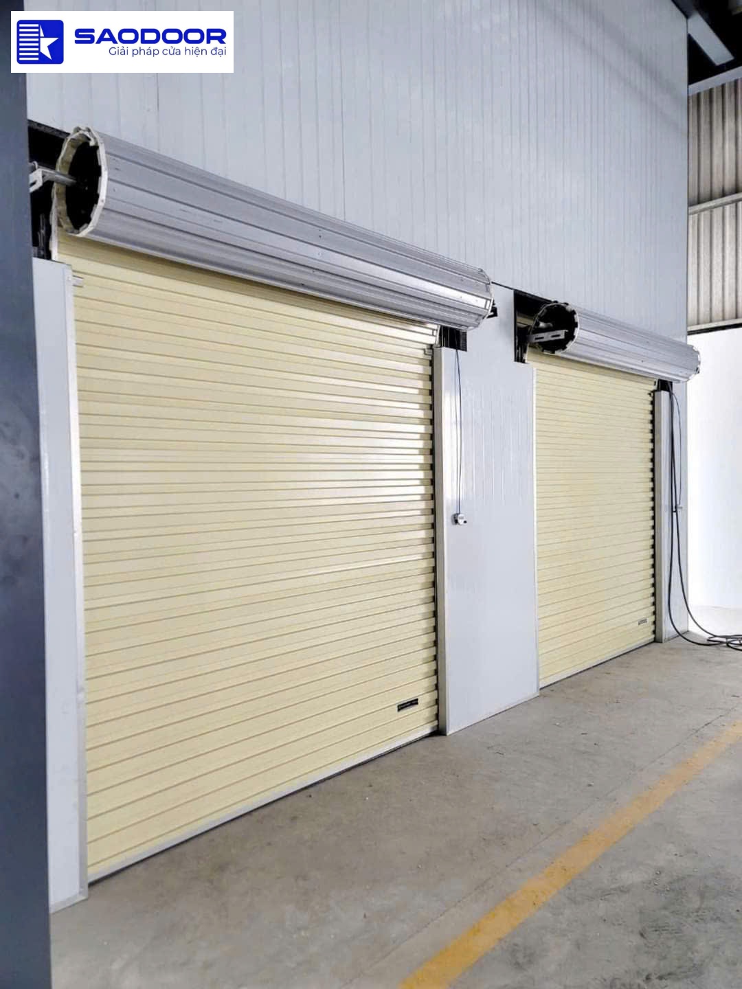 Cửa Cuốn Tấm Liền Công Nghệ Úc Titadoor AP